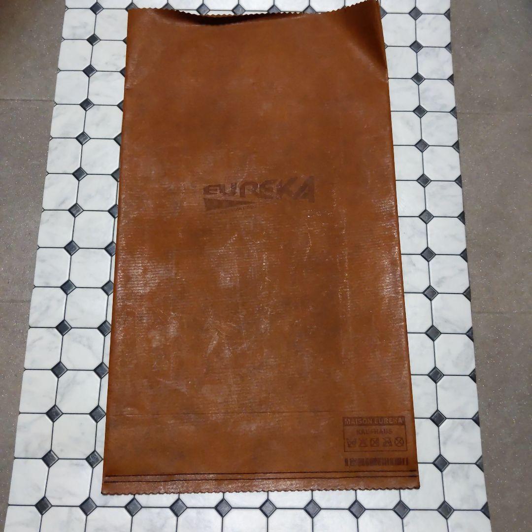 MAISONEUREKA RECYCLE LEATHER GROCERY BAG