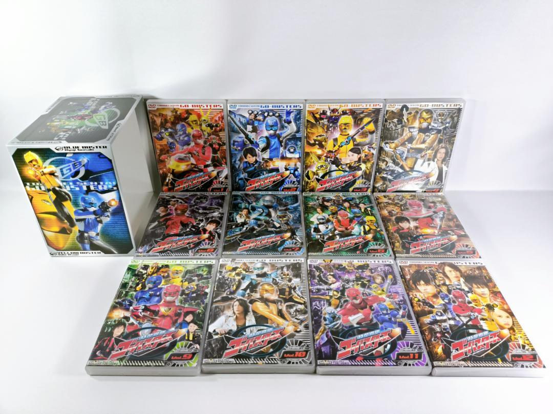 特命戦隊ゴーバスターズ DVD 国内正規品 全12巻セット