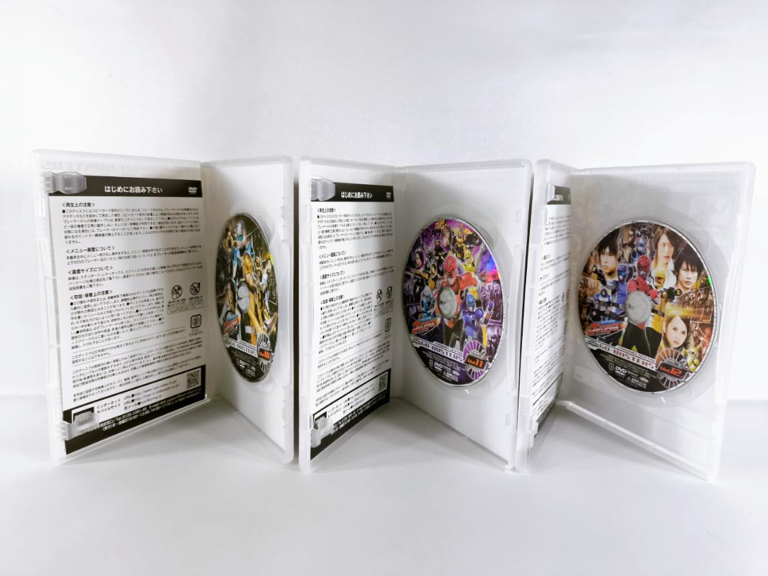 特命戦隊ゴーバスターズ DVD 国内正規品 全12巻セット