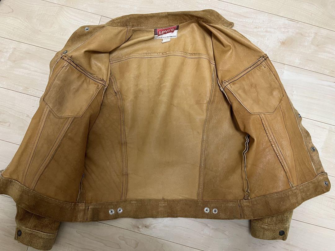 美品 リーバイス スエードジャケット ヴィンテージ 60s BIGE レア