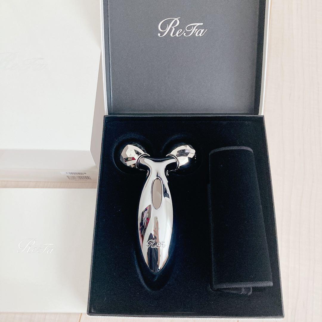新品★ReFa 美顔ローラー シルバー　リファカラット