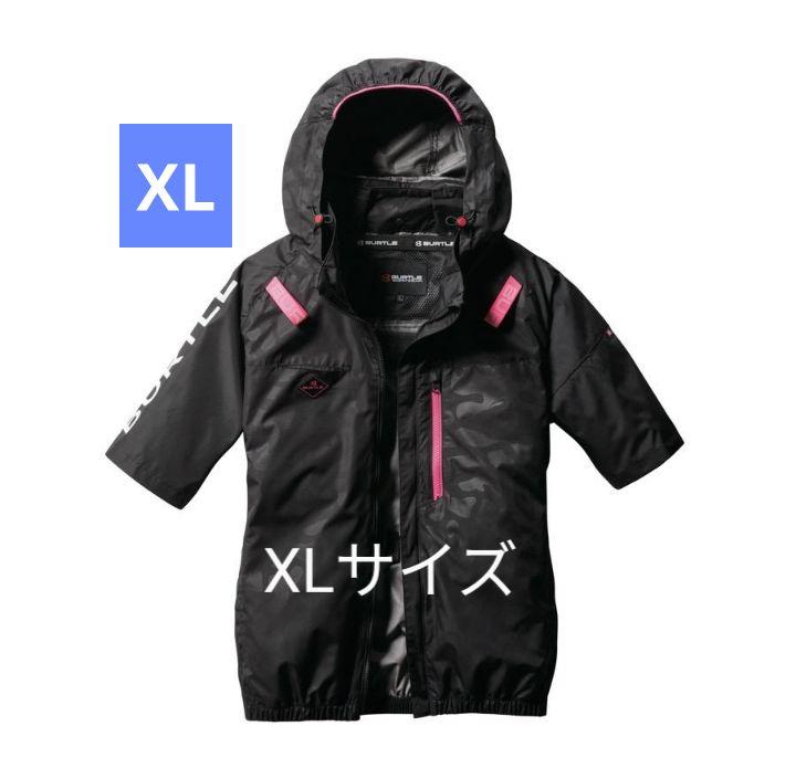 バートル　AC2066 XL　半袖　空調服　限定カラー　カモフラブラック　在庫◯