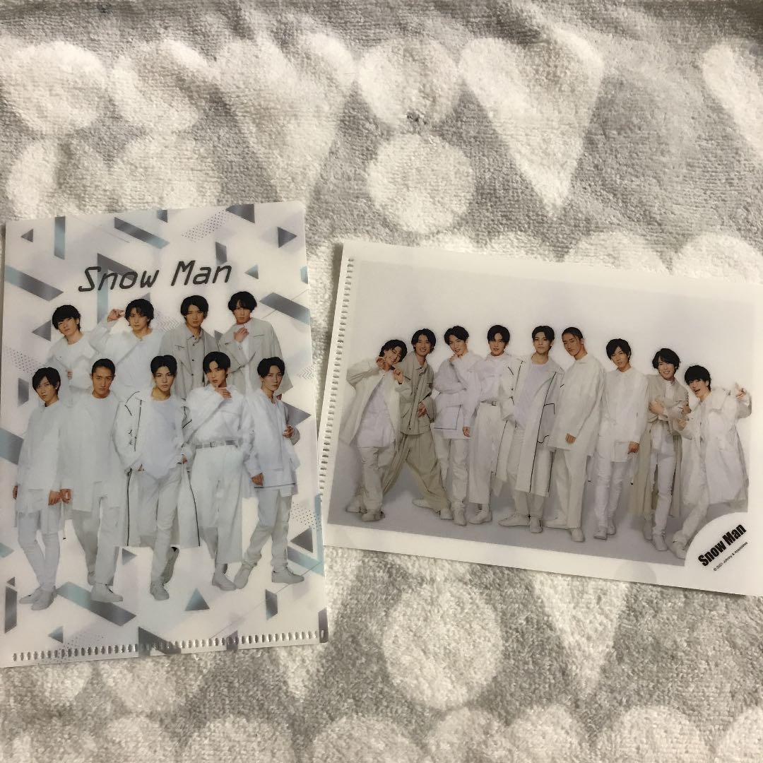 SnowMan ジャニーズショップ公式グッズ ミニクリアファイル2021 スノ SnowMan ジャニーズショップ公式グッズ ミニクリアファイル2021 スノ