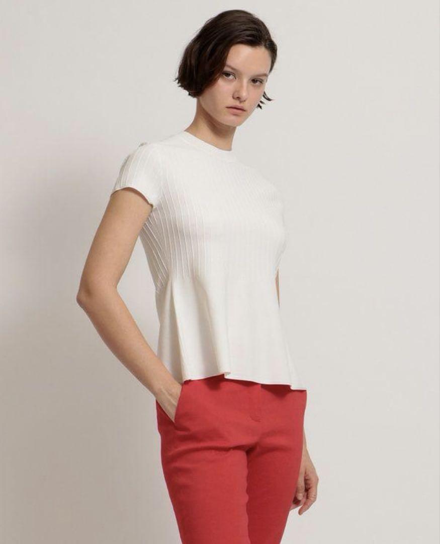 ⭐︎JUN様専用⭐︎ Theory Compact Crepe Peplum Top - メルカリ