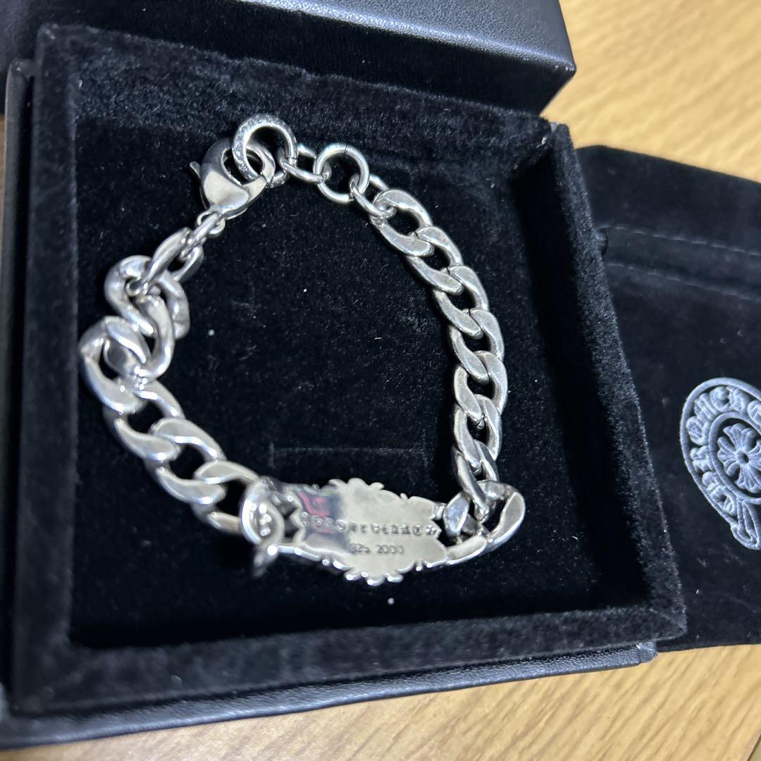Chrome Hearts シルバーチェーンブレスレット