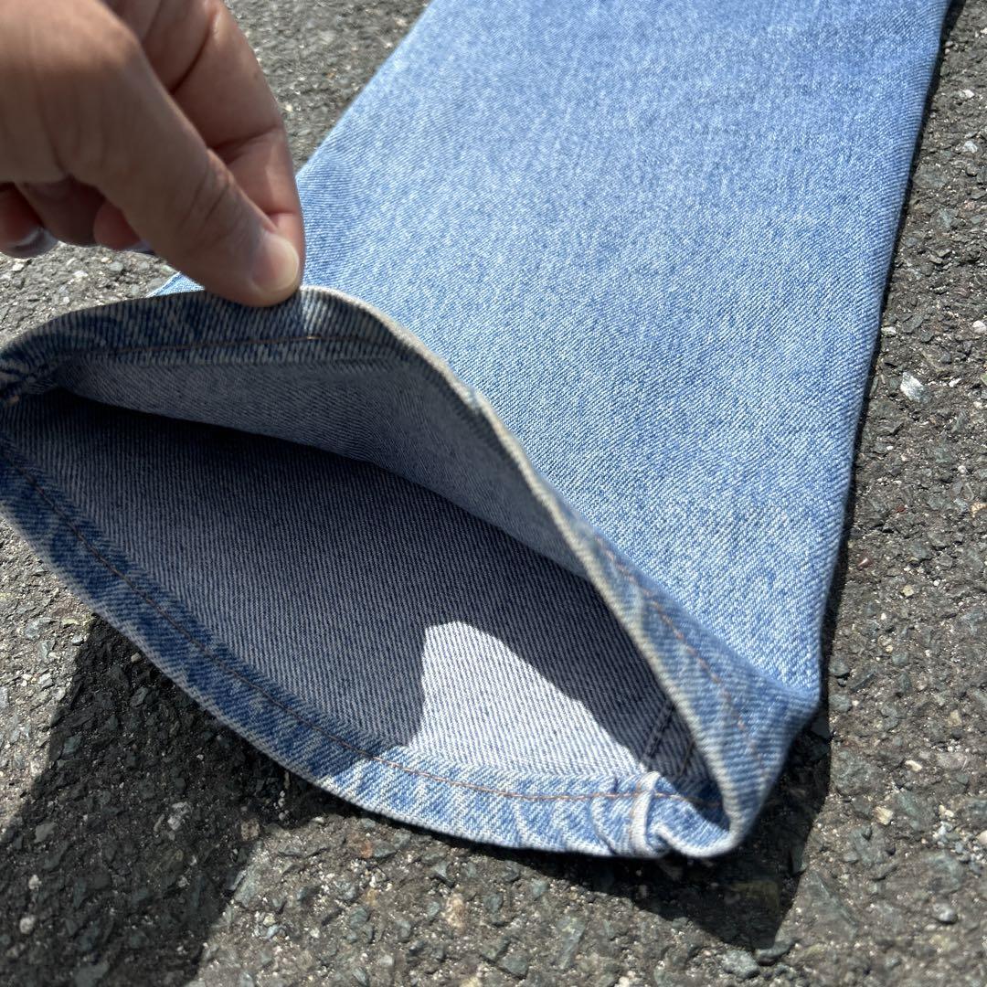 スーパーゴールデンサイズ 90s USA製 LEVIS 517 34×29 ヒゲ