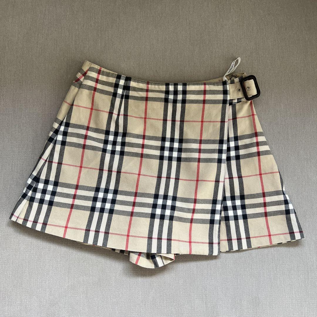 BURBERRY LONDON バーバリー スカート ノバチェック 140 BURBERRY LONDON ノバチェック キュロット ミニスカート - メルカリ