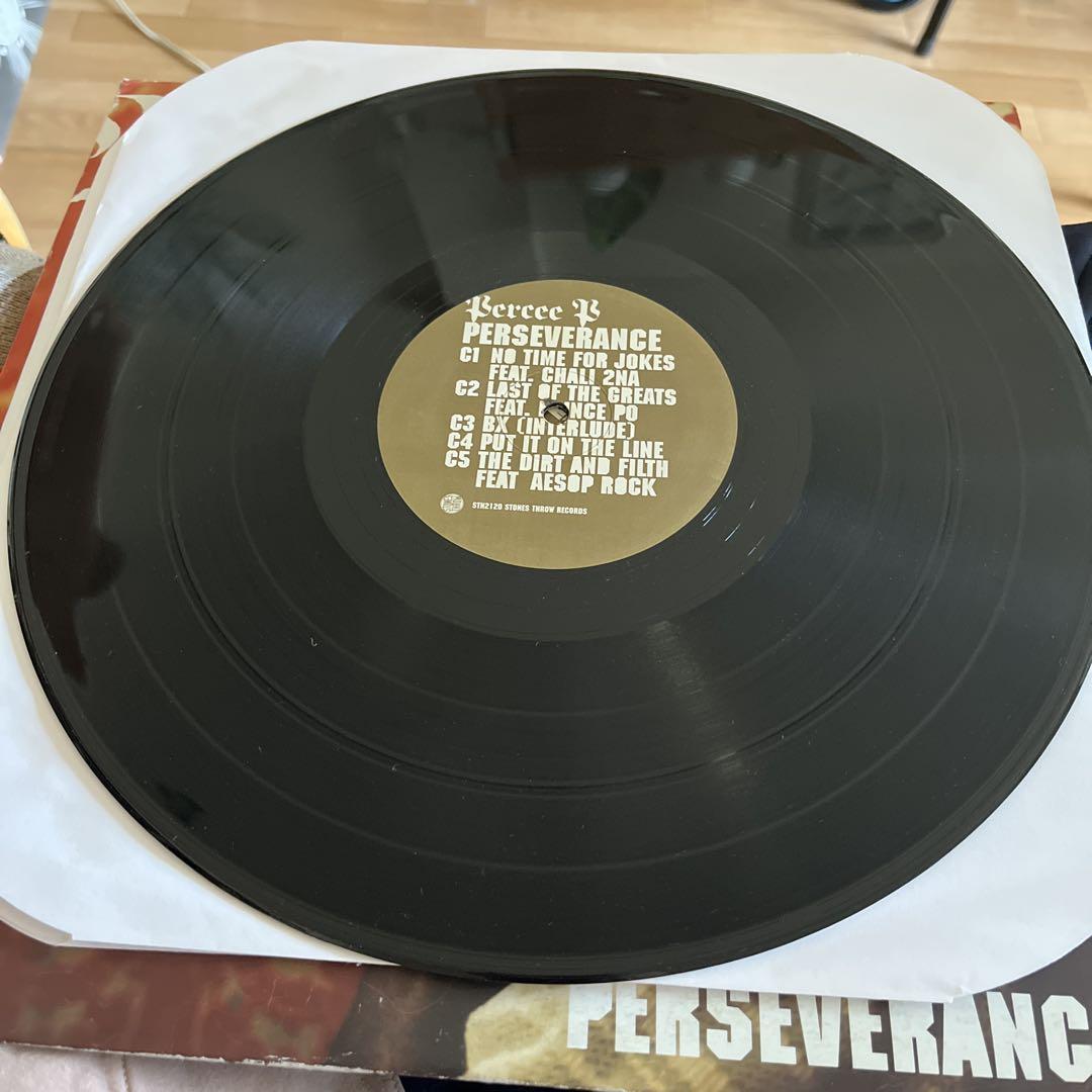 PERCEE CEE P / PERSEVERANCE 2LP レコード