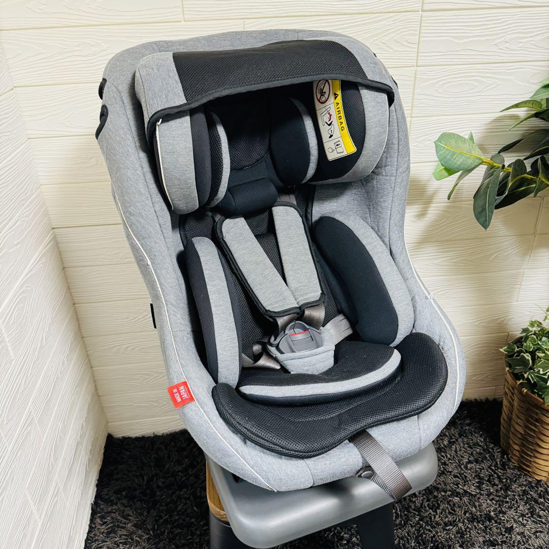 リーマン ベルト固定式 チャイルドシート　レスティロロッソＪ　日本製