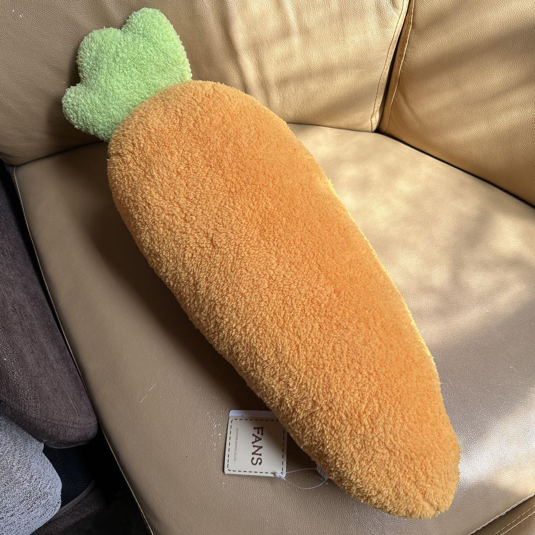 FANS　ふわふわにんじん超ビッグぬいぐるみ6本セット！　お得品 FANSふわふわにんじんぬいぐるみXLプレミアム 新品 - メルカリ