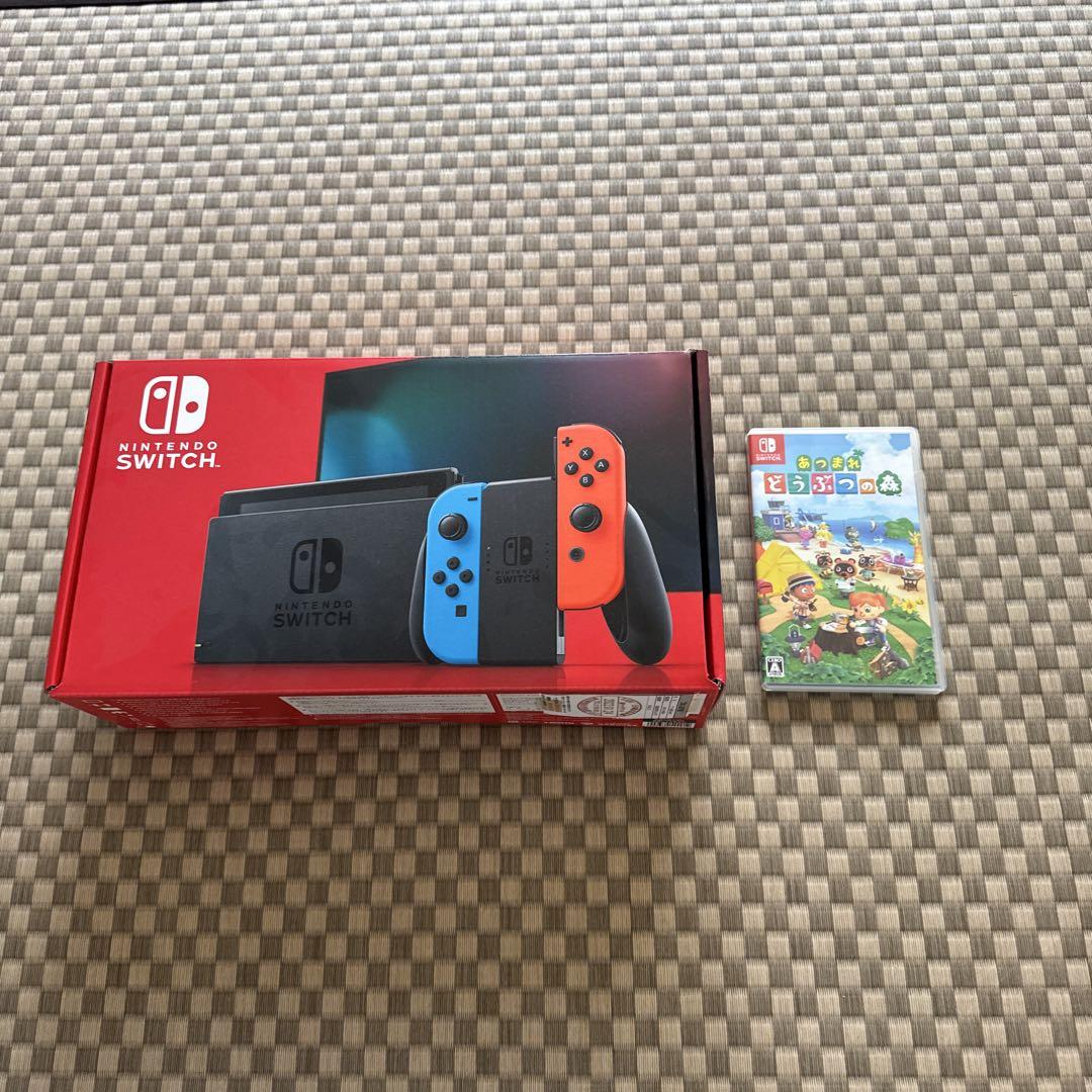 Nintendo Switch 青/赤 本体
