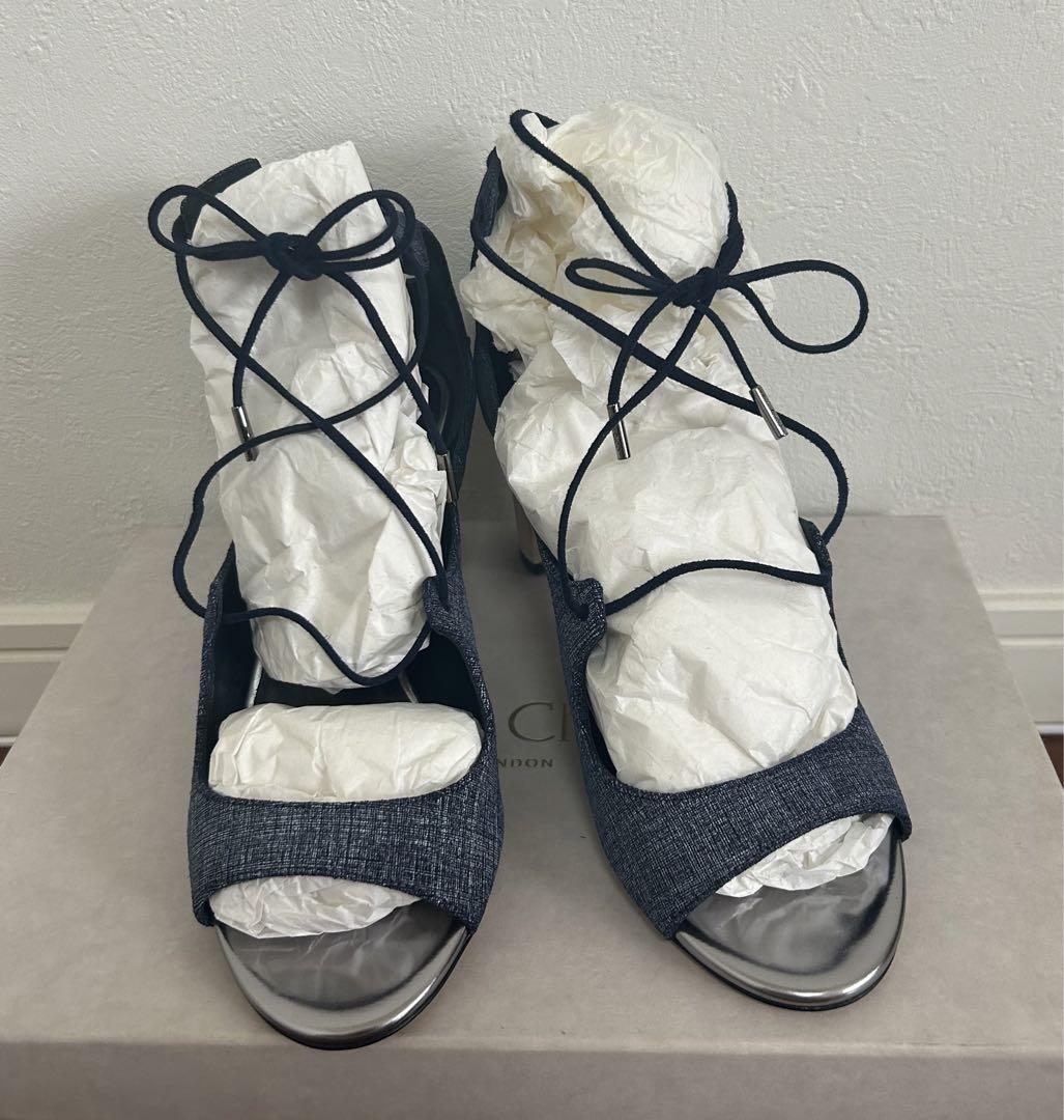 新品・未使用】JIMMY CHOO レースアップサンダル - メルカリ