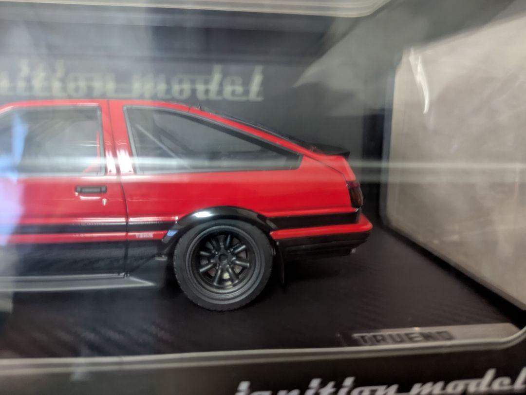 新規購入 ignition model 1/18ミニカー。 スプリンター トレノ 3ドア 自動車