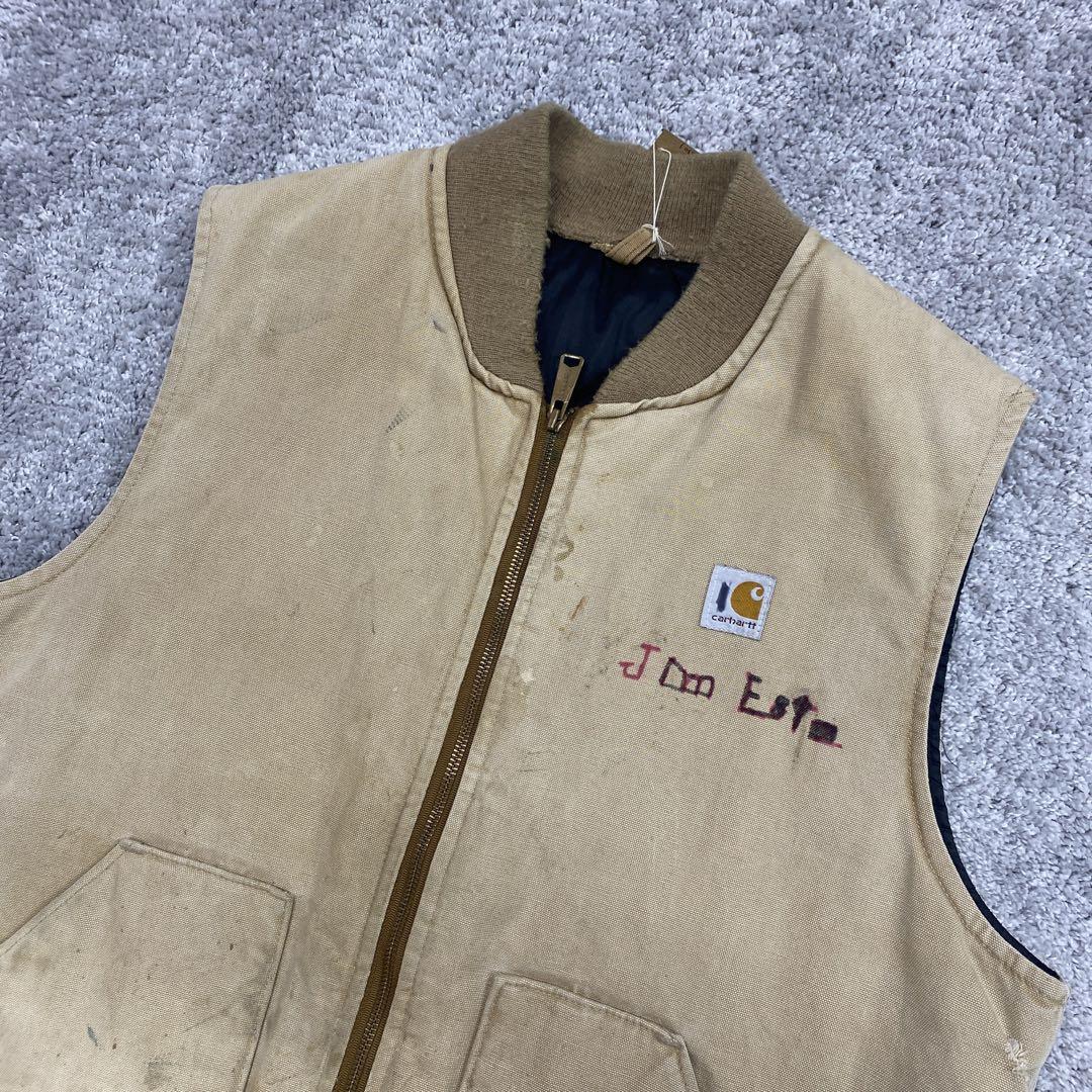 80s 【Carhartt】カーハート Duck Vest