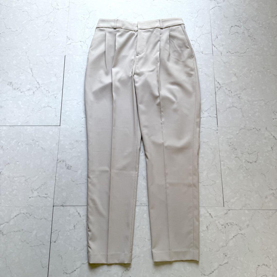 未使用 a.v.v スーツ セットアップ XL L ノーカラー パンツ ベージュ