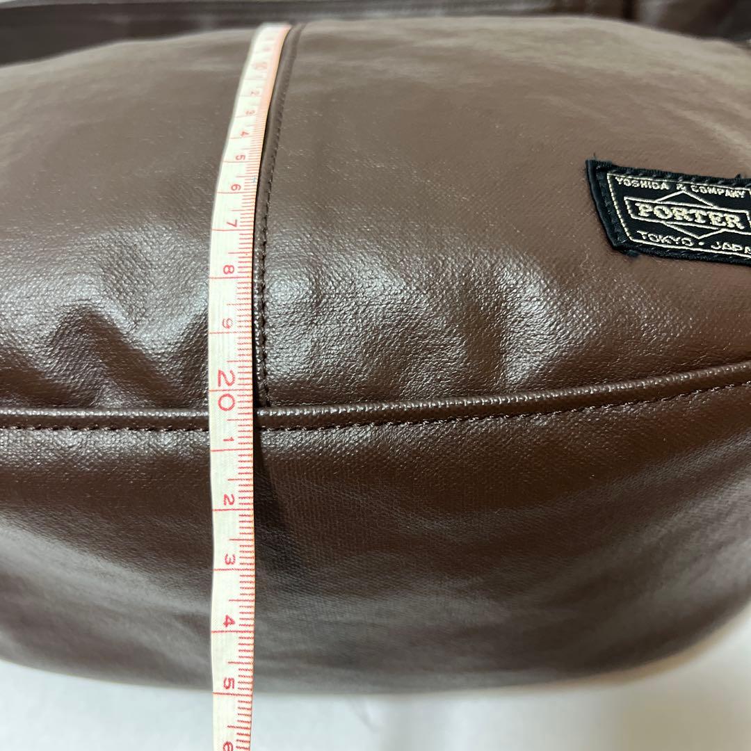 PORTER ポーター フリースタイル ショルダーバッグ ダークブラウン