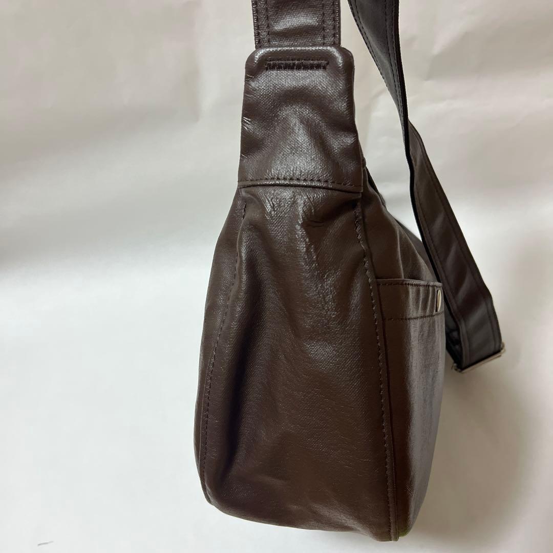 PORTER ポーター フリースタイル ショルダーバッグ ダークブラウン
