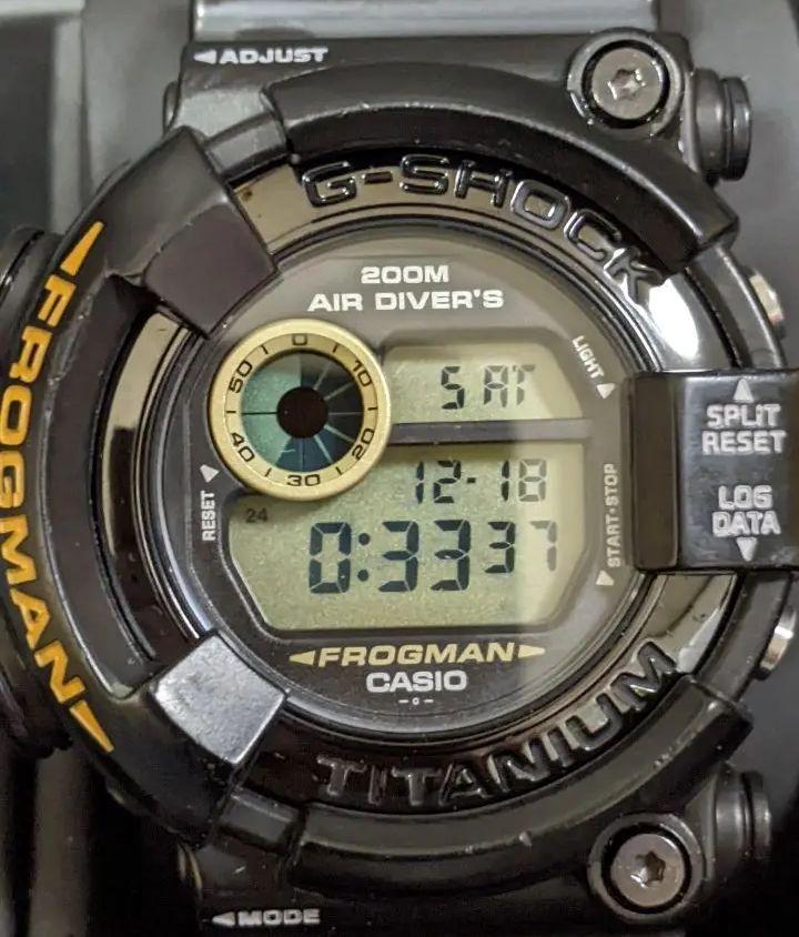 ックしまし 美品 DW-8200BM-1T MIB2 pn8OH-m86138857185 CASIO フロッグマン ・ジャンク
