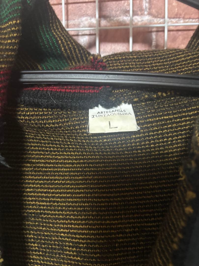 90's ヴィンテージ ボブマーリー ヴィンテージフリースニットパーカー