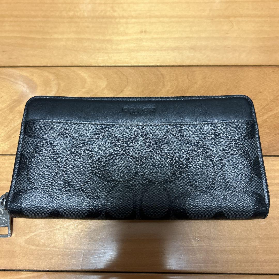coach アコーディオン ウォレット・シグネチャー キャンバス