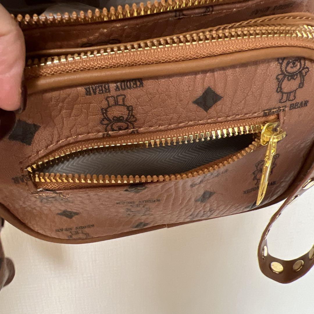新品未使用品 MCM SHEIN バッグ ショルダー くまさん キャメル 新品未使用品 MCM SHEIN バッグ ショルダー くまさん キャメル