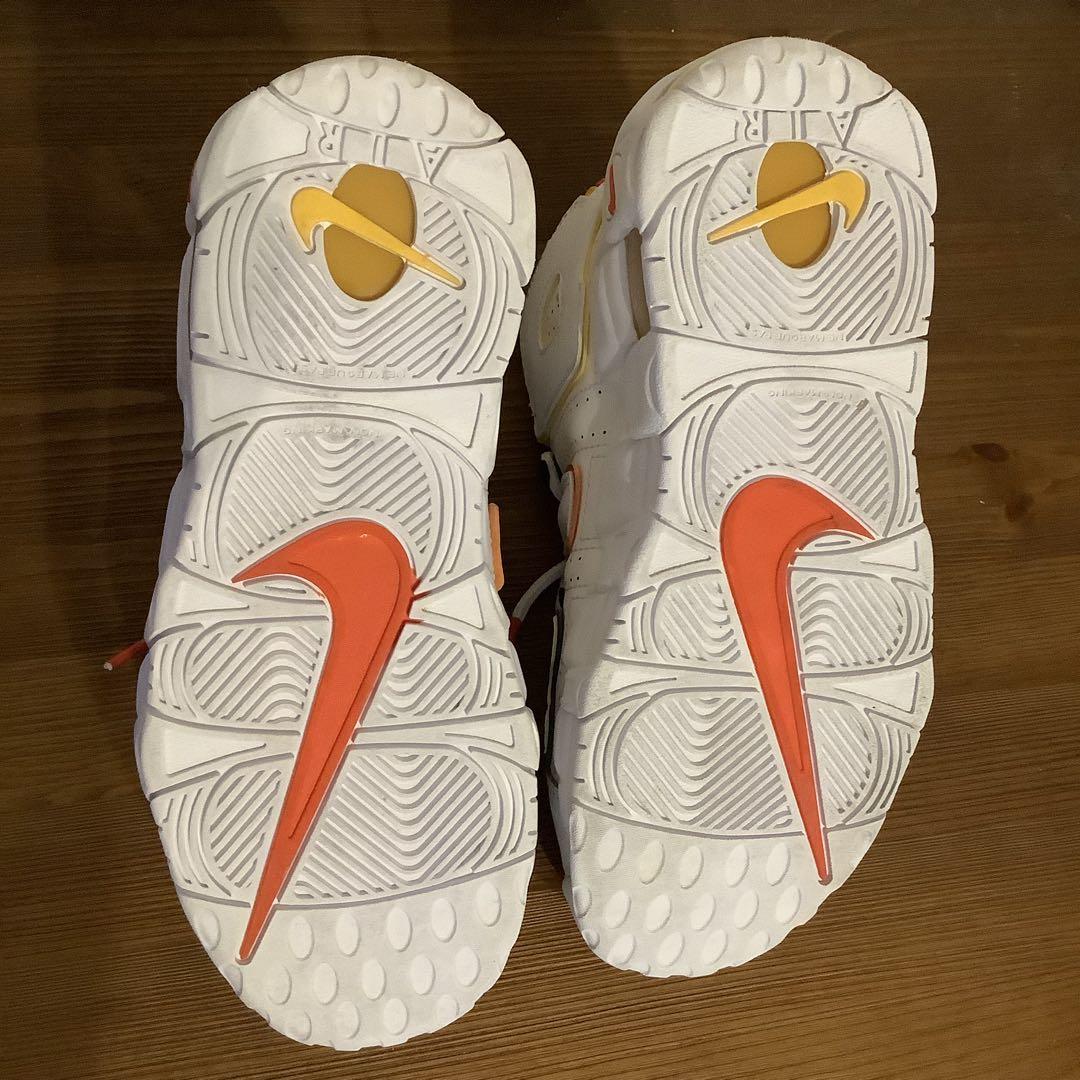 美中古NIKE GS AIR MORE UPTEMPO \"RAYGUNS \"
