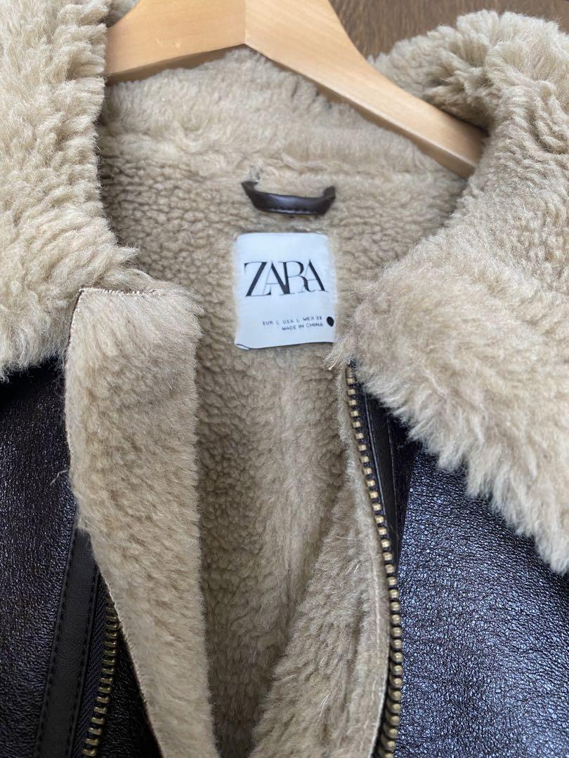 ZARAダブルフェイスショートジャケット ZARA ダブルフェイスショートジャケット Lサイズ