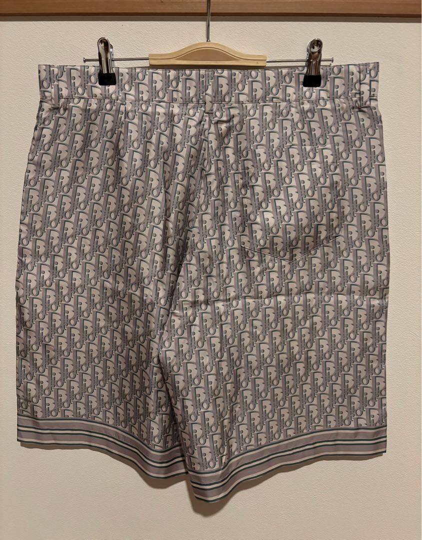 人気ブランド新作豊富 新品】Dior HOMME シルク100%オブリーク柄ショートパンツ - メルカリ パンツ