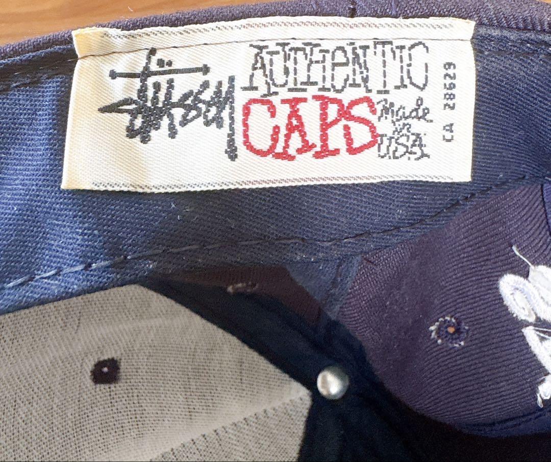 Old Stussy オールドステューシー キャップ 白タグ 90s 6パネル