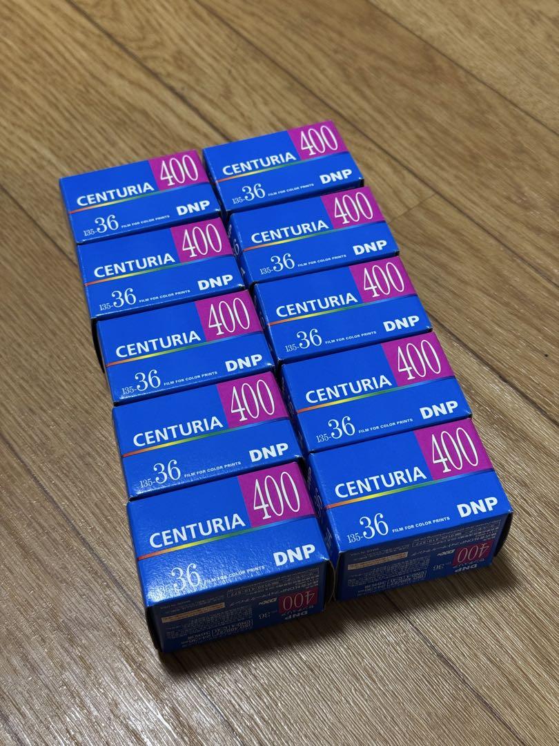 カラーネガフィルム DNP センチュリア400 36枚撮り×10本