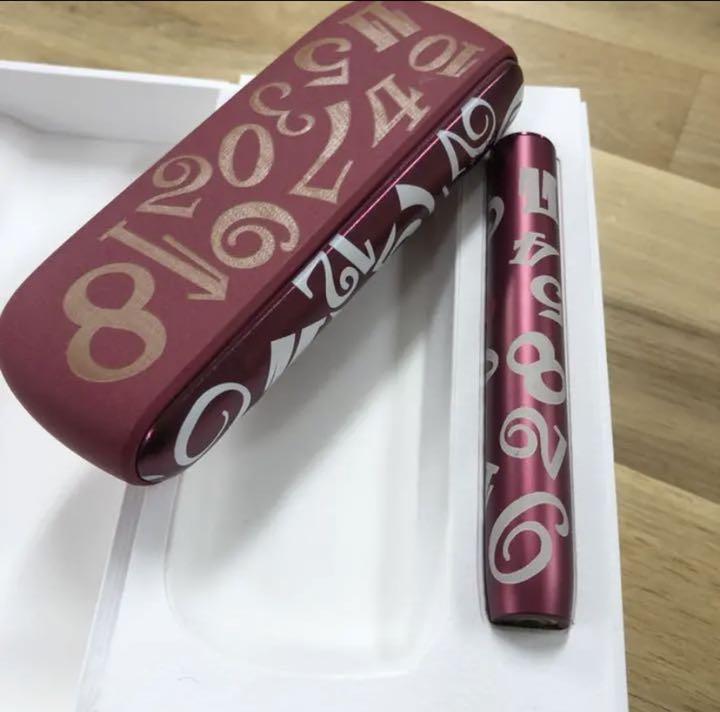 いオリジナ iQOS 本体 数字 サンセットレッド skAaX-m86154002360 ILUMA アイコス イルマ マケース