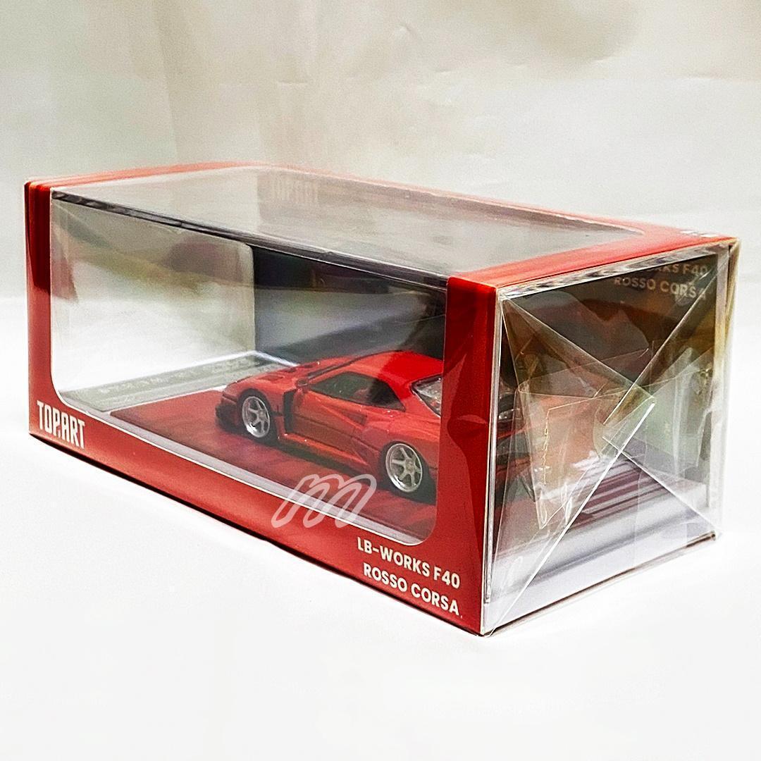 ⭐️Top Art 1/64 LBWK仕様 FERRARI F40 レッド⭐️ - メルカリ