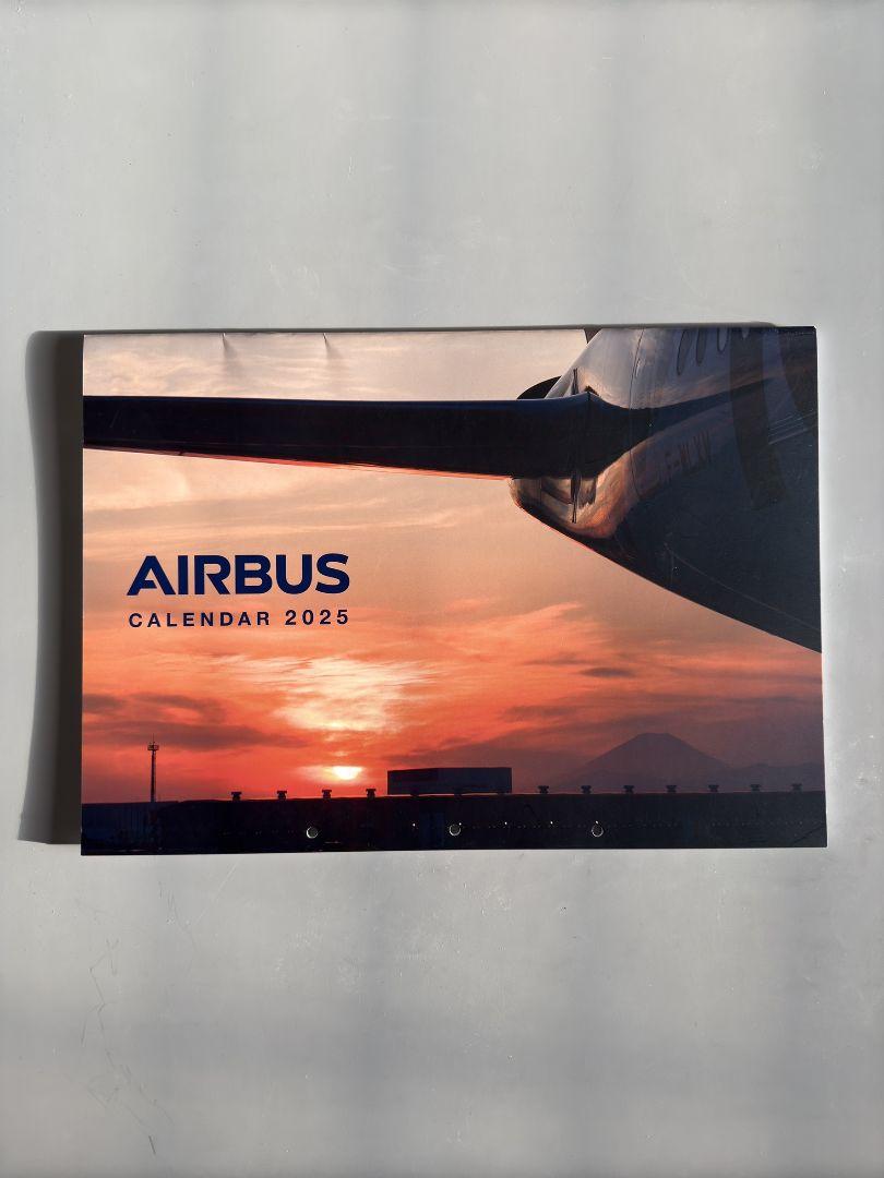 AIRBUS CALENDAR 2025 壁掛けカレンダー メルカリ