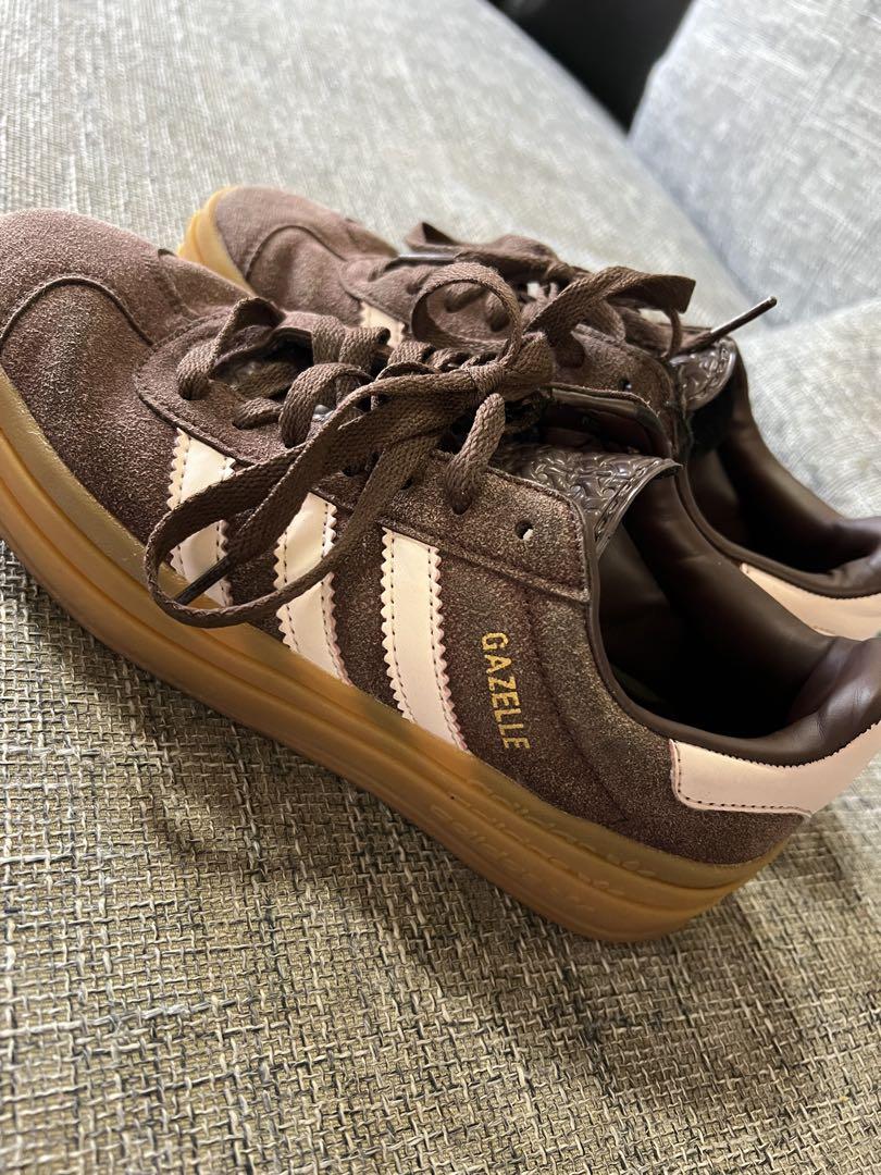 完売♡厚底adidas♡GAZELLE BOLD ガゼル ボールドブラウン