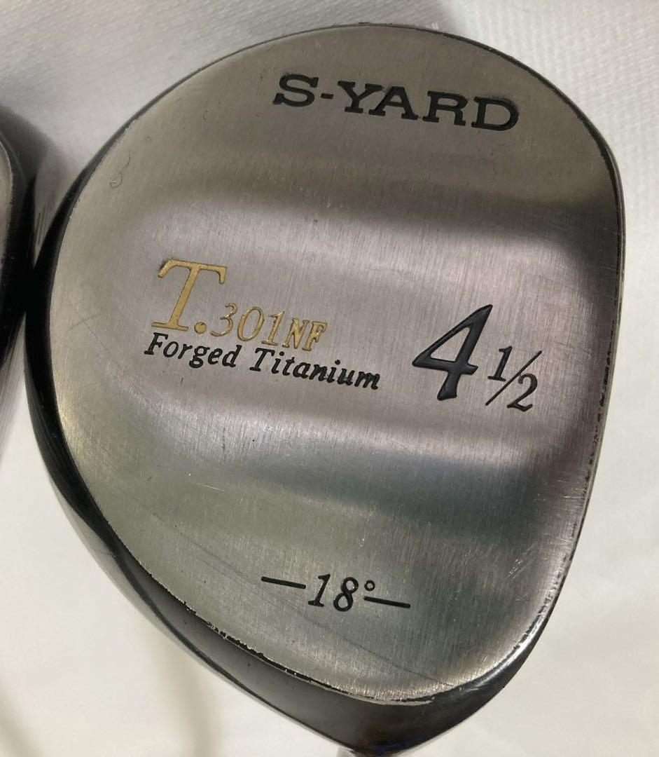 S-YARD ゴルフクラブ　ウッド　T.301 1番3 1/2番4 1/2番MD