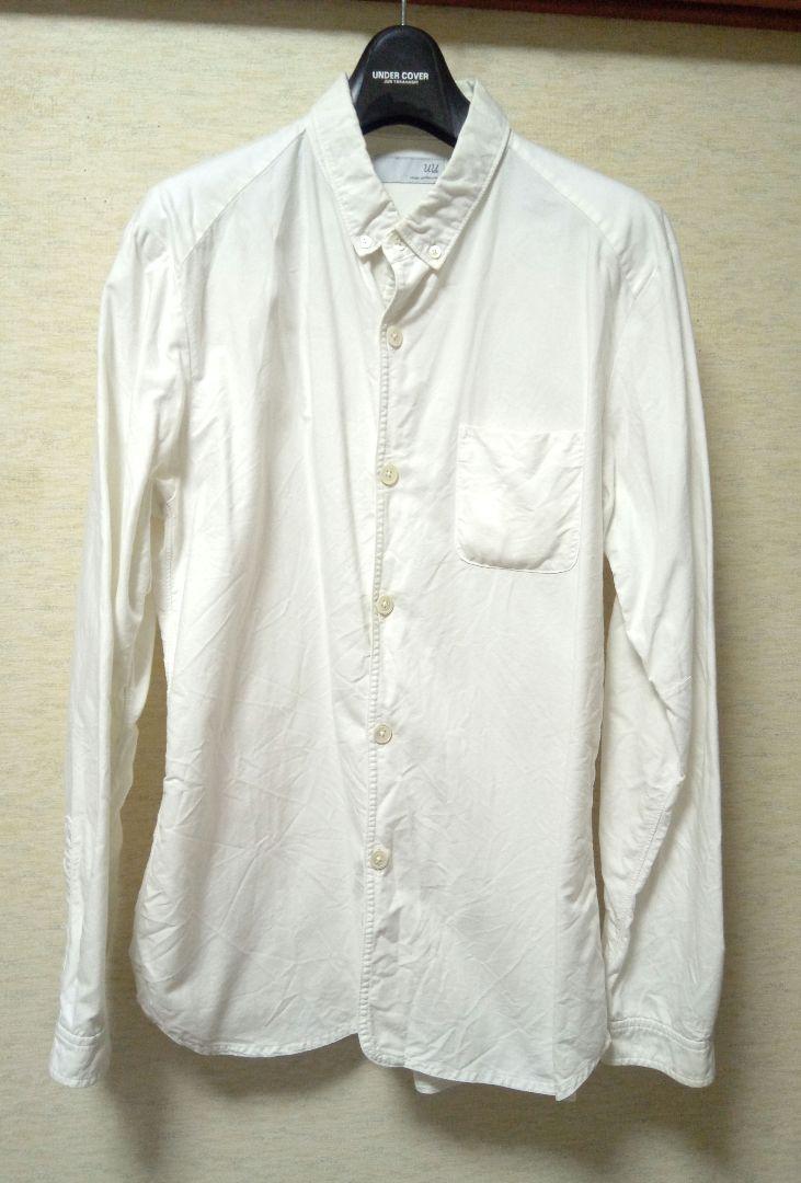 UNDERCOVER 2003SS SCAB期バックプリント有刺鉄線五分丈シャツ - www