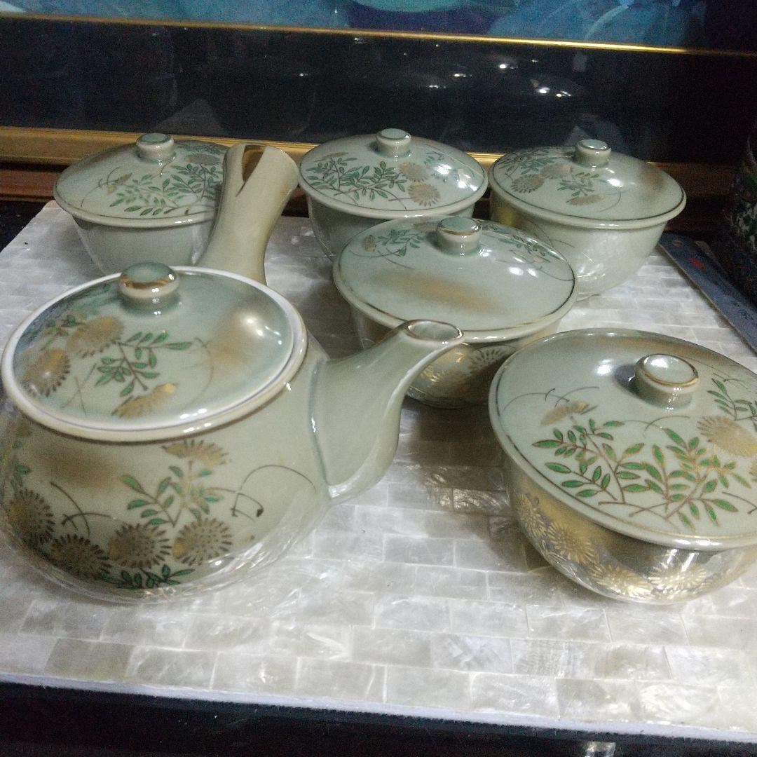 九谷焼勇岳茶器揃