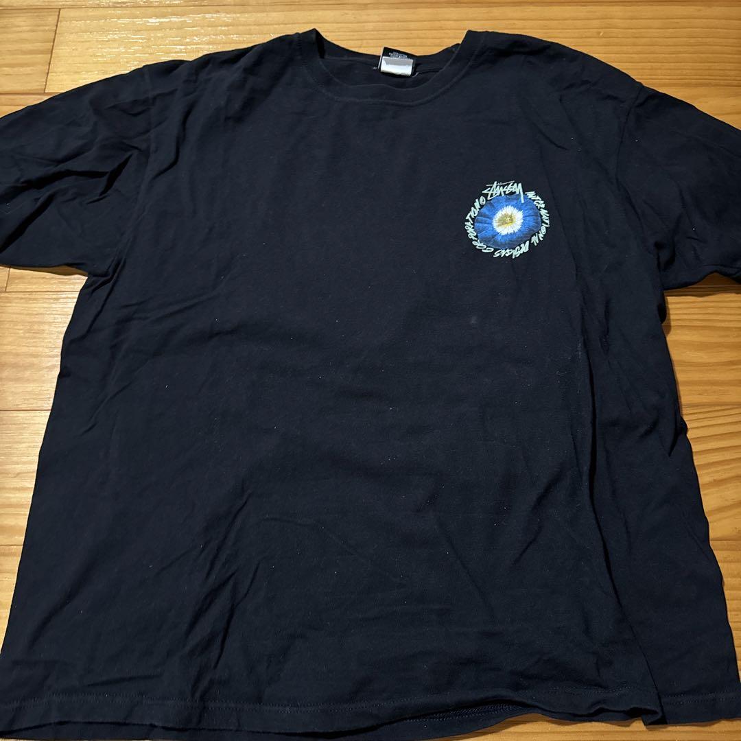 のんちゃんさん専用　Stussy Tシャツ　黒　XLサイズ Stussy Tシャツ XL 黒 - メルカリ