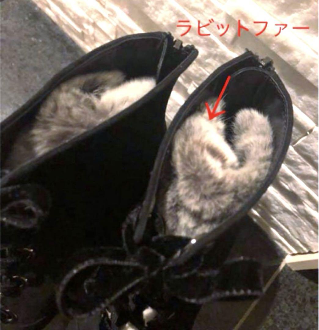 限定値下GINZA Kanematsu 新品 レースアップ ブーツ 24cm 黒