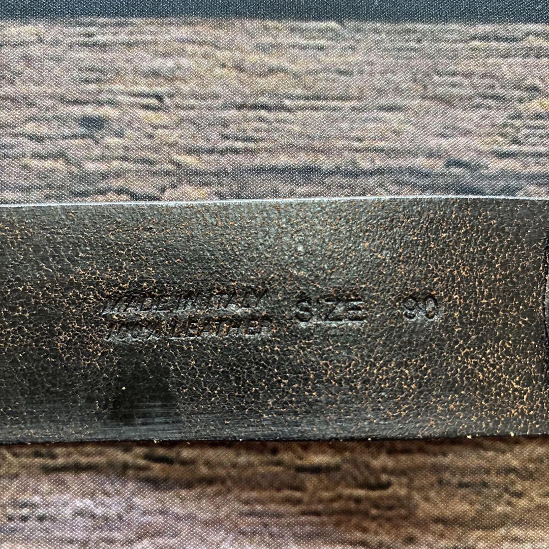 LEVI’S / double ring leather belt
