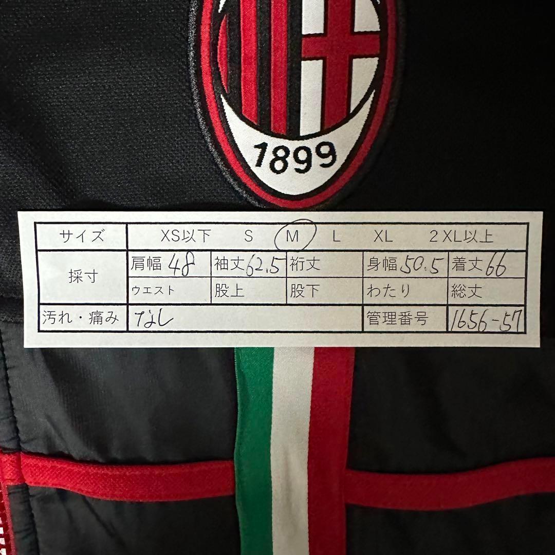 adidasジャージACミラン イタリア セリエA サッカー フード 赤