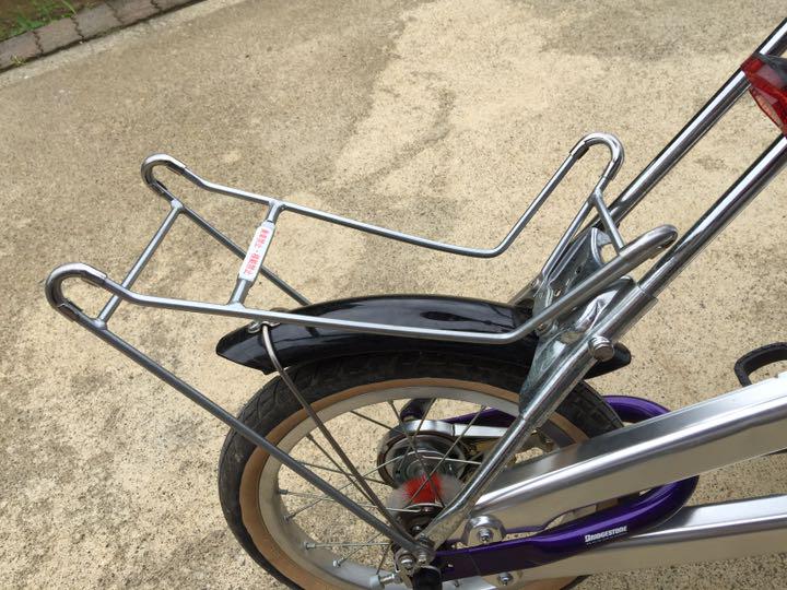 ブリヂストンのワンタッチピクニカDX 折りたたみ自転車 - メルカリ