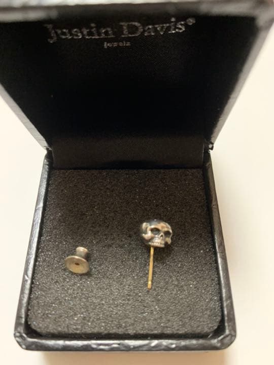justindavis secret skull ピアス スカル Justin Davis SECRET SKULL