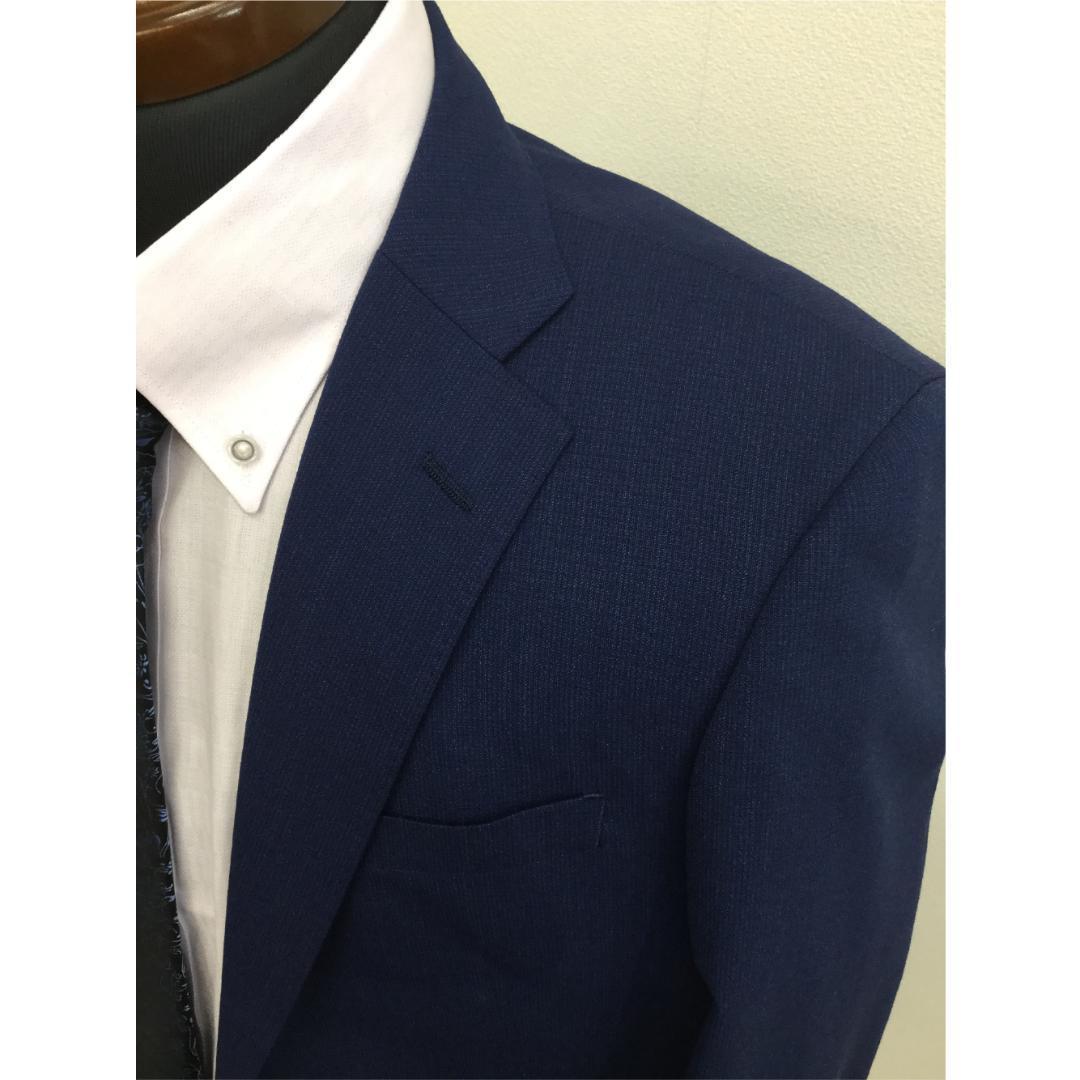 【セール】　セットアップ　2パンツ　シングルスーツ　ビジネススーツ　48463