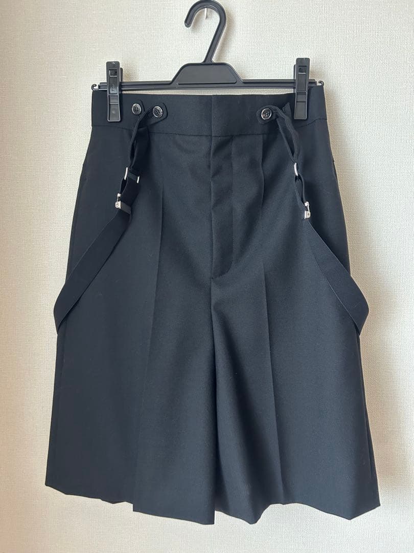 ウール ハーフパンツ