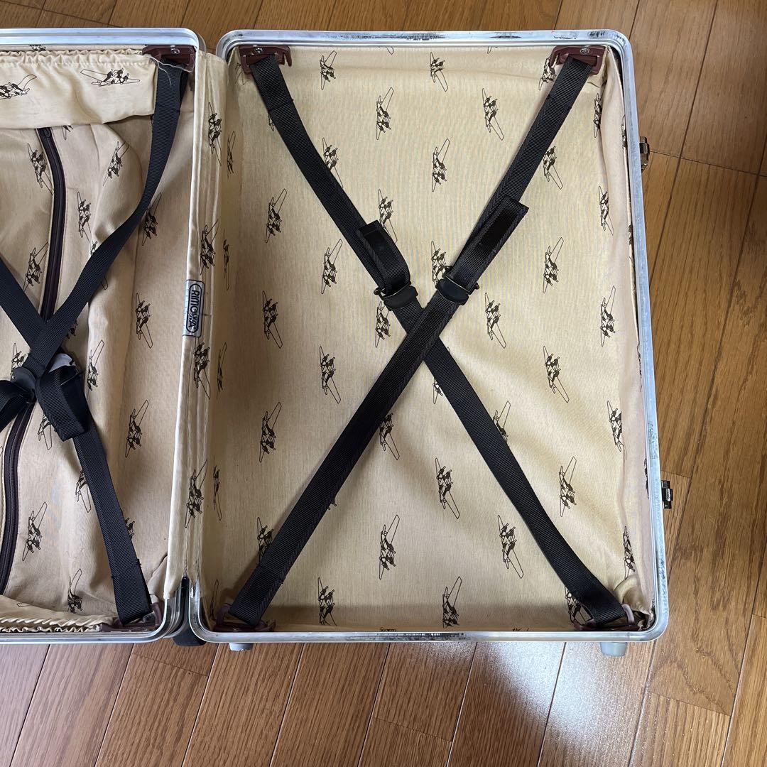 リモワ クラシックフライト スーツケース 青ロゴ ２輪 35L RIMOWA