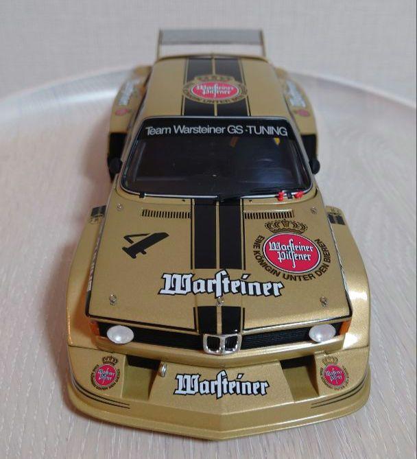 ミニチャンプ BMW 320i ゴールドミニカー 1/18
