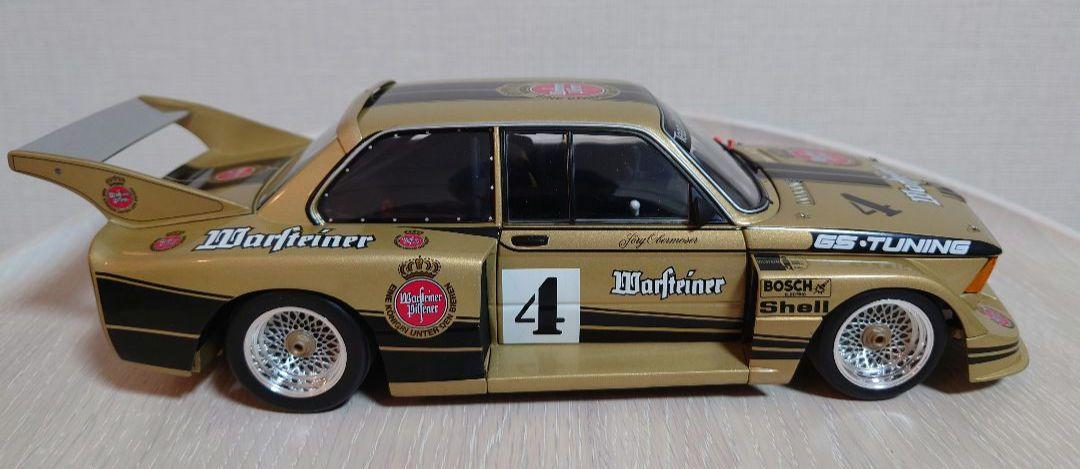 ミニチャンプ BMW 320i ゴールドミニカー 1/18