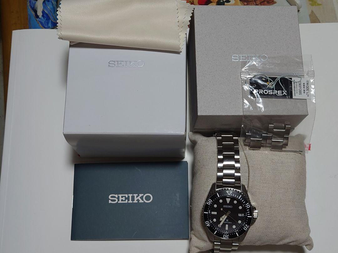 SEIKO プロスペックス　ダイバースキューバ　SBDJ063
