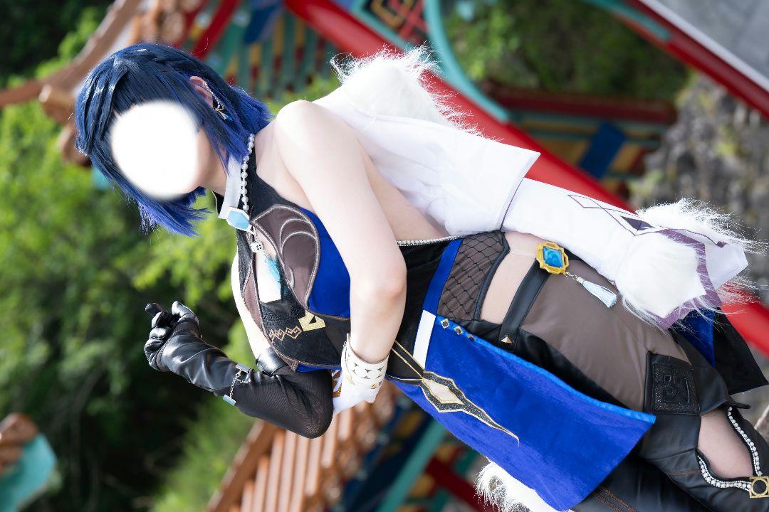 原神　コスプレ　夜蘭　【難あり】